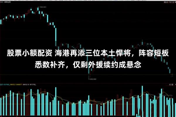 股票小额配资 海港再添三位本土悍将，阵容短板悉数补齐，仅剩外援续约成悬念