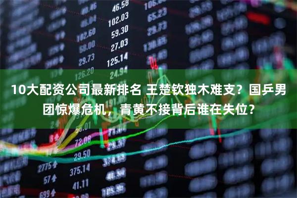 10大配资公司最新排名 王楚钦独木难支？国乒男团惊爆危机，青黄不接背后谁在失位？